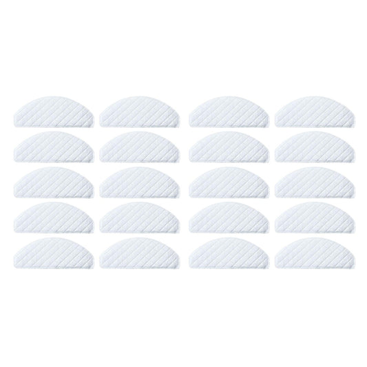 20pcs Disposable Rags for Ecovacs Deebot Ozmo T8 Vacuum Cleaner Mop