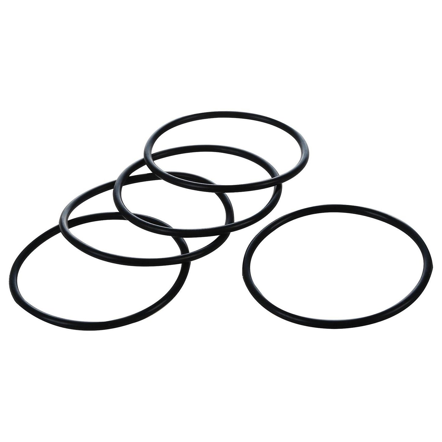 15pcs 66mm X 60mm X 3mm Mechanical Black O Ring Oil Seal Gaskets