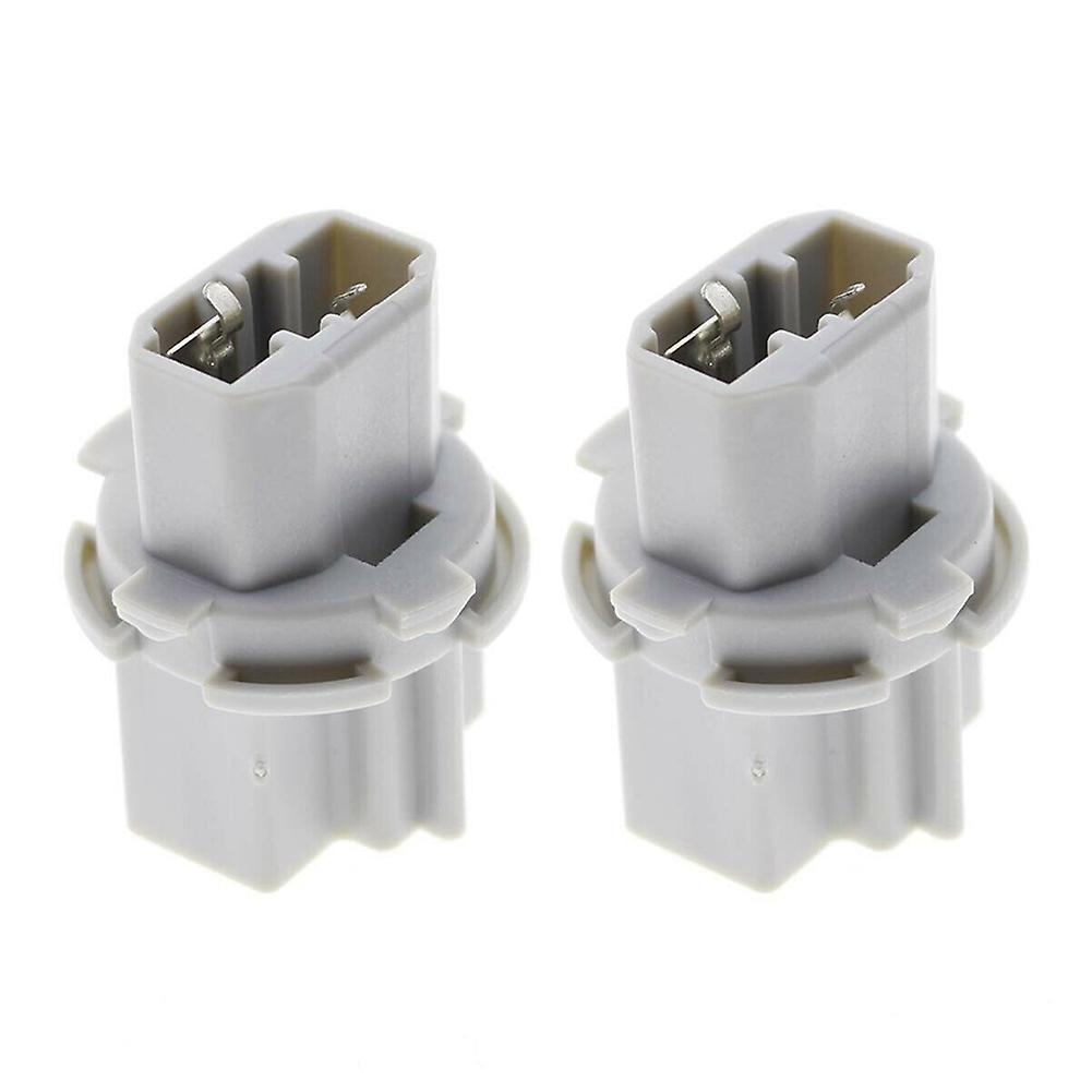 2 Pcs 7443 Bulb Socket Female Adapter for Brake Lights