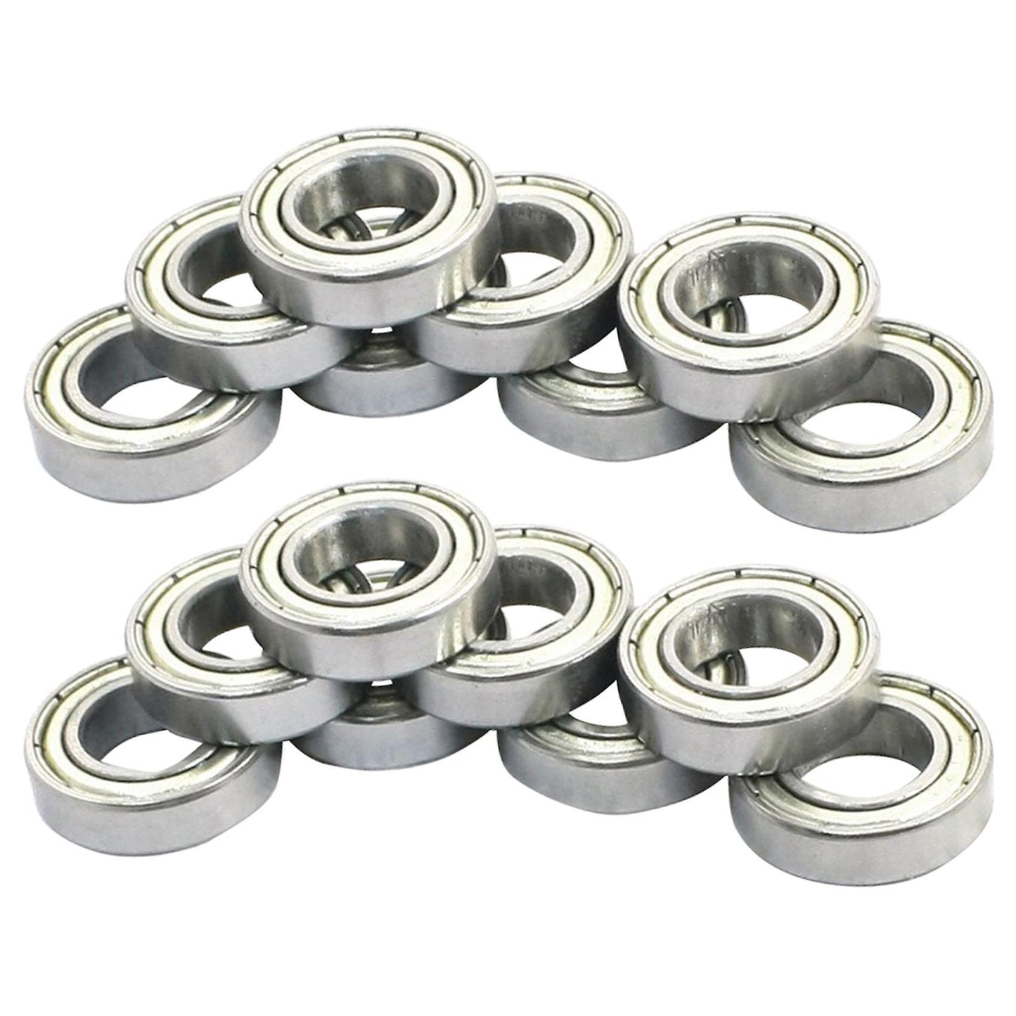 20pcs 6800z 10 X 19 X 5mm Shielded Deep Groove Ball Bearing