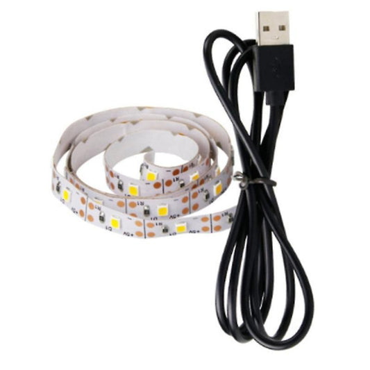 Indoor Led 5v Usb Lamp 2835 Tiras Led Light Strip Tv 0.5m Cold White