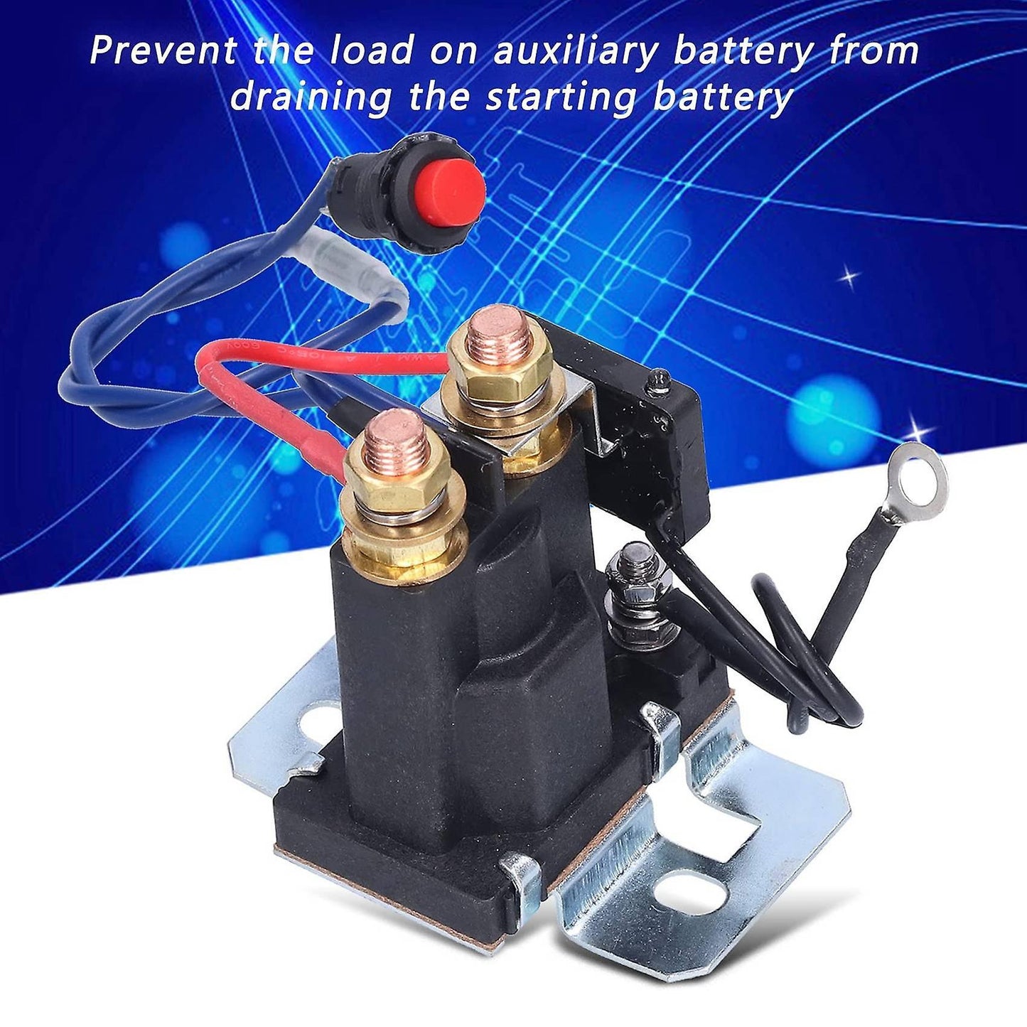 200a Dc 12v Dual Battery Isolator Relay Normally Open Mart Device