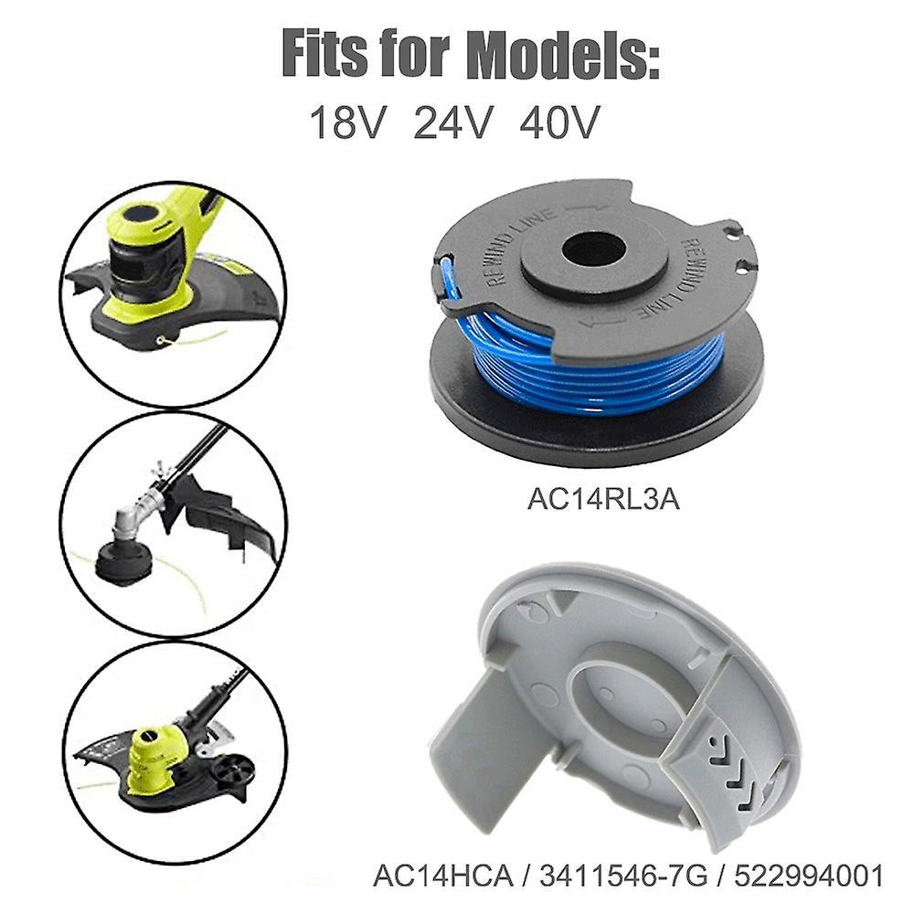 Ac14rl3a Autofeed String Trimmer Replacement Spool Line