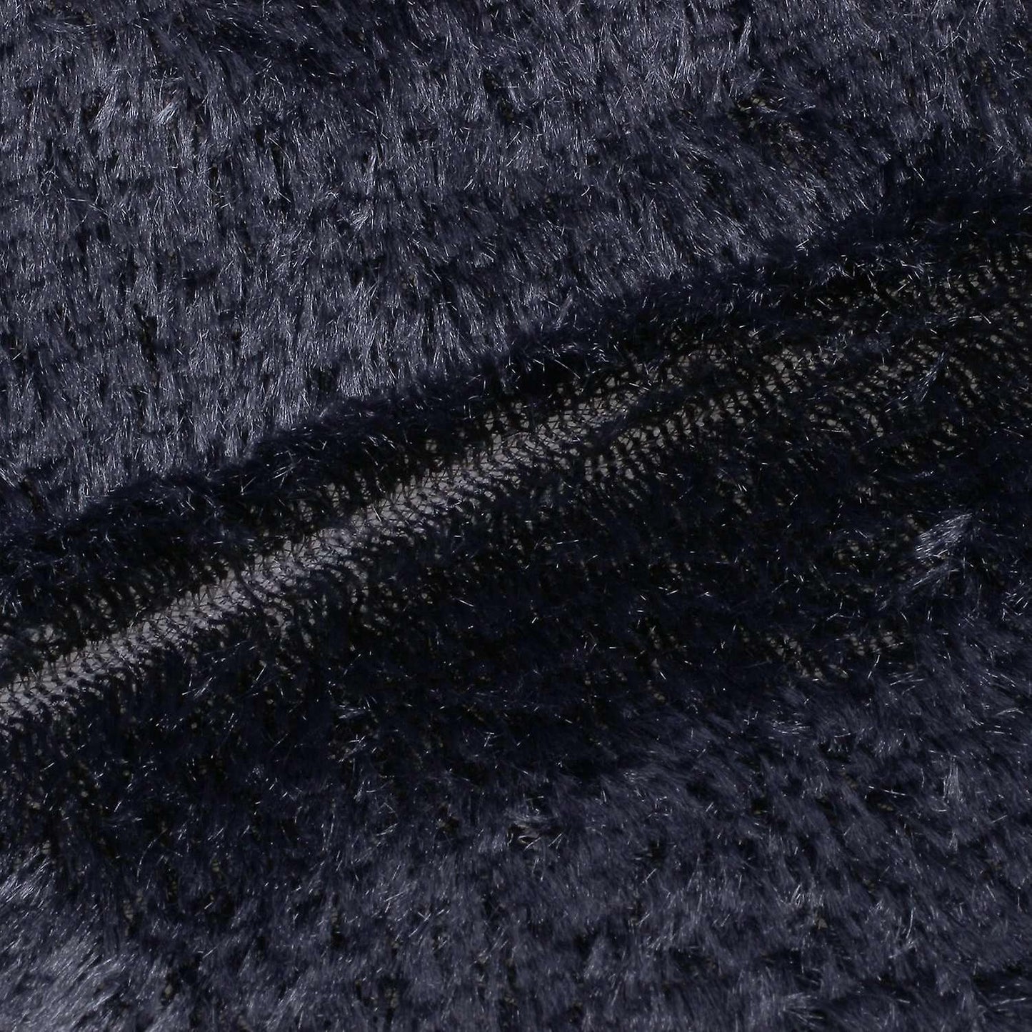 Home Rugs Living Bedroom Plush Rugs Black 40*40cm