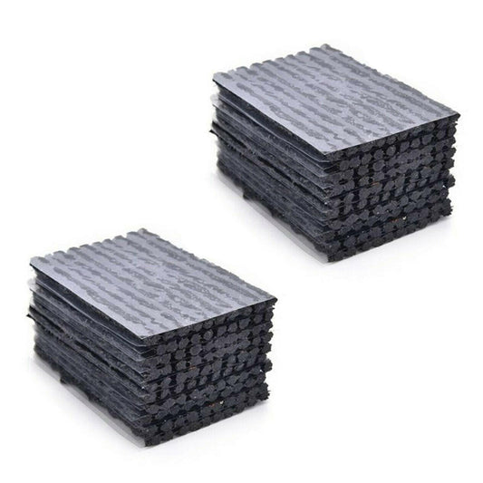 50pcs Car Bike Tyre Tubeless Seal Strip Plug Tire Puncture Repair Kit