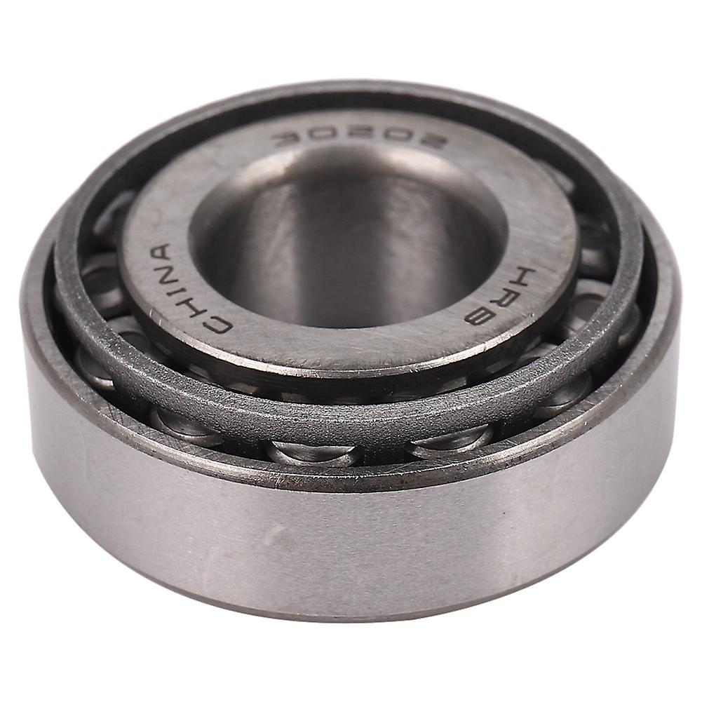 Single Row 15mm X 35mm X 12mm Tapered Roller Bearing 30202 Silver