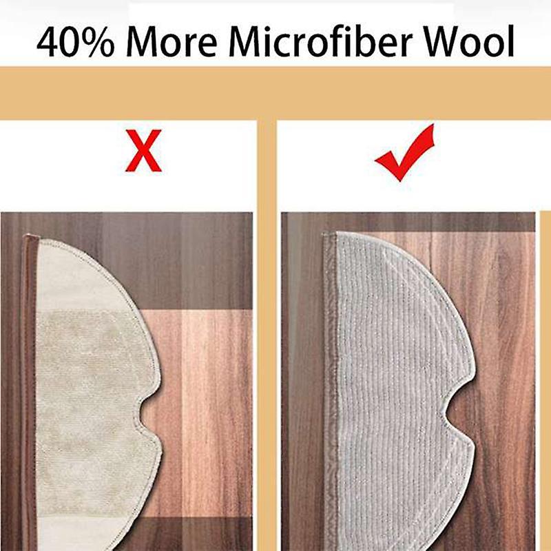 8pcs Mop Cloth for Xiaomi Roborock S5max S50 S51 S55 S60 S6 Maxv