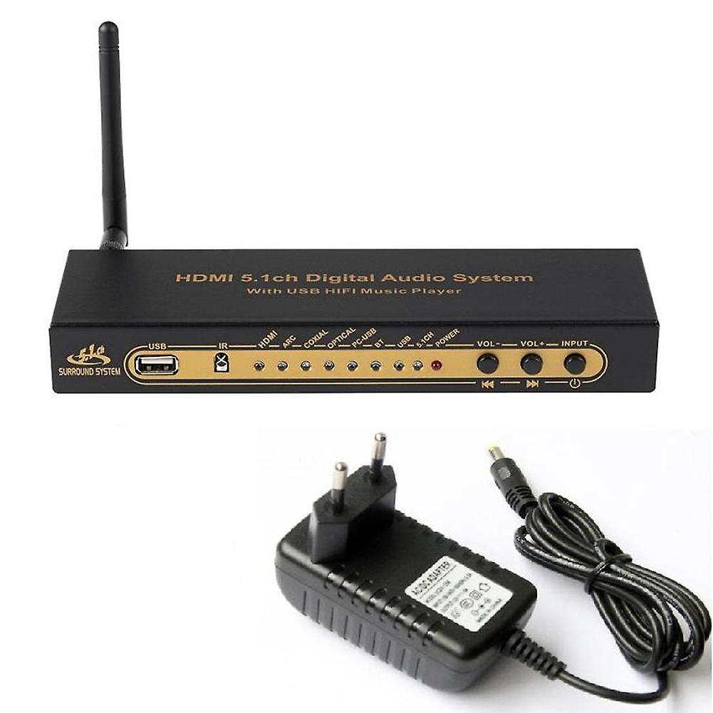 Hd851bt Dts Ac3 5.1 Audio Converter Coxial Optical Splitter-eu Plug