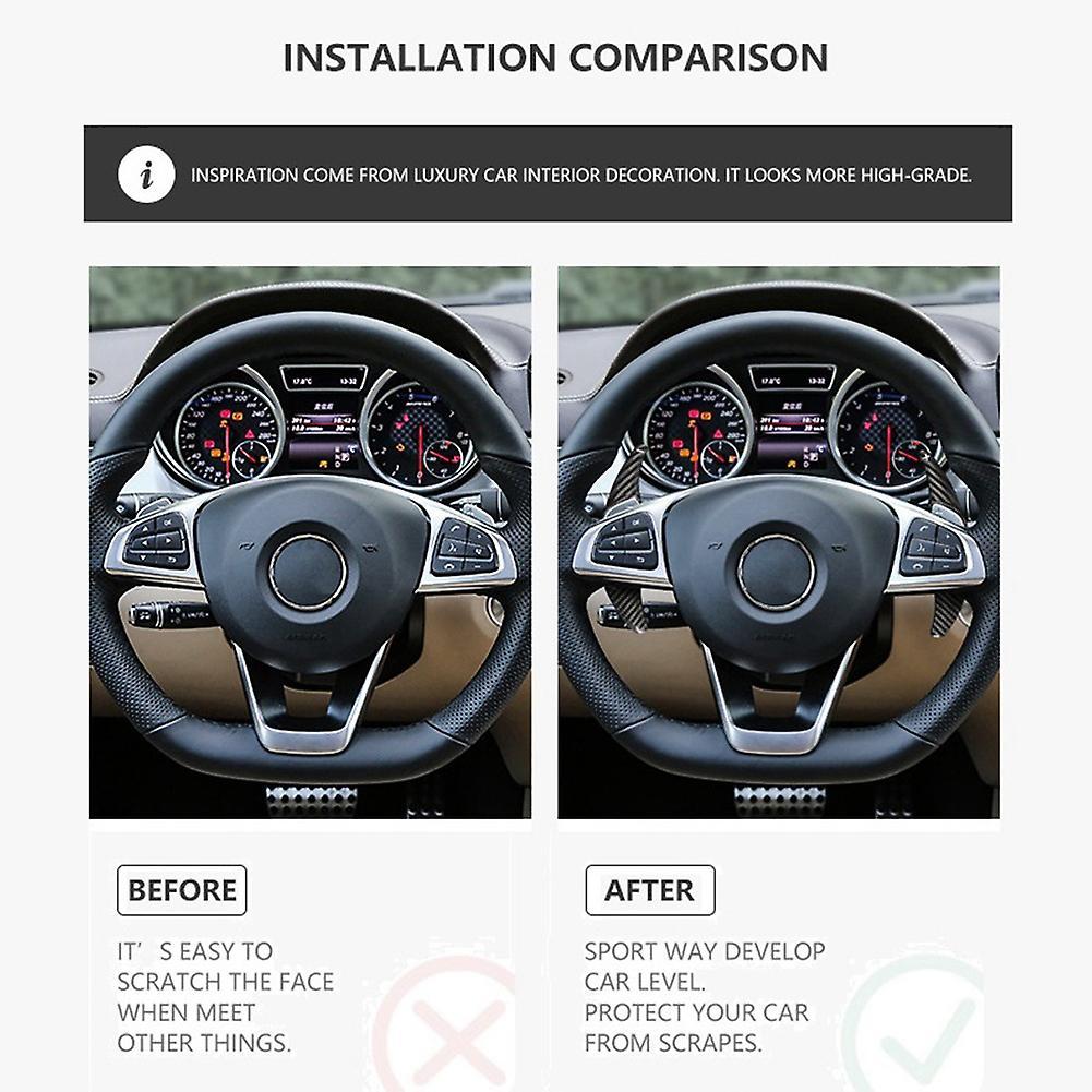 Real Carbon Fiber for Benz Amg C63 W205 E63 W213 C43 A45 G63 Car