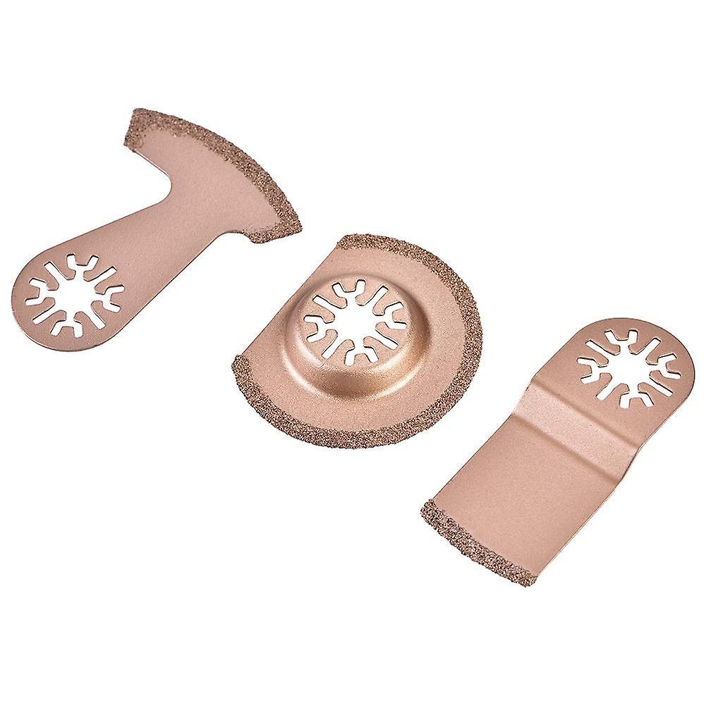 3pcs Multi Function Tile Saw Blades Set for Porcelain Tile Cutting