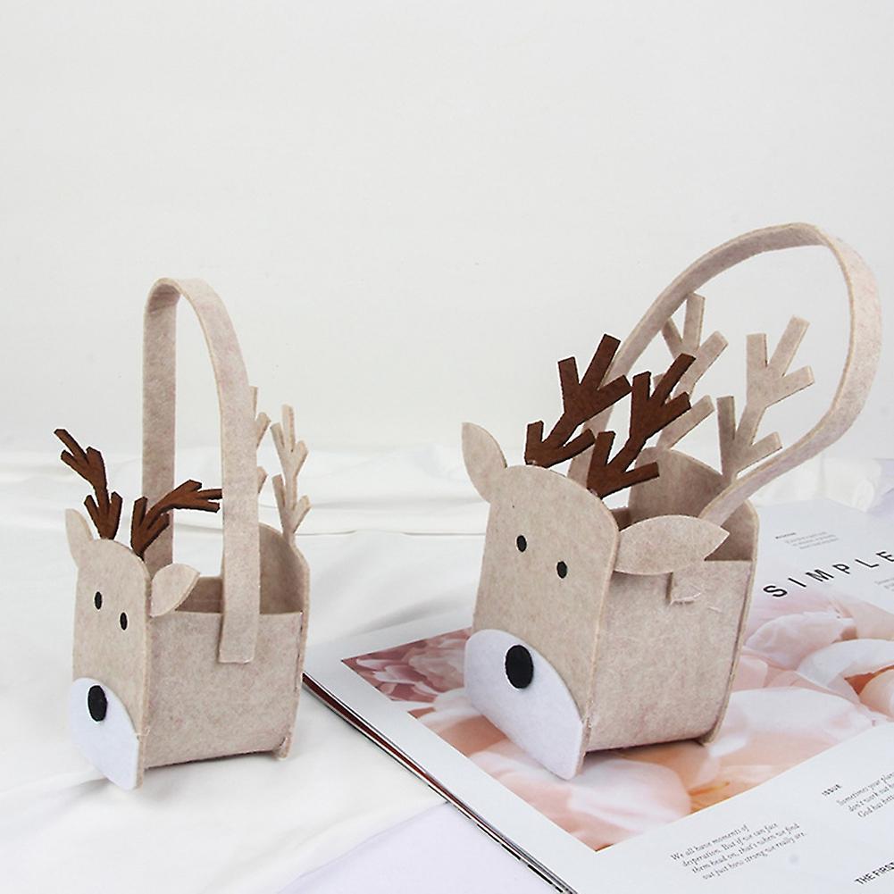Storage Basket Christmas Decoration Storage Bag Candy Basket C