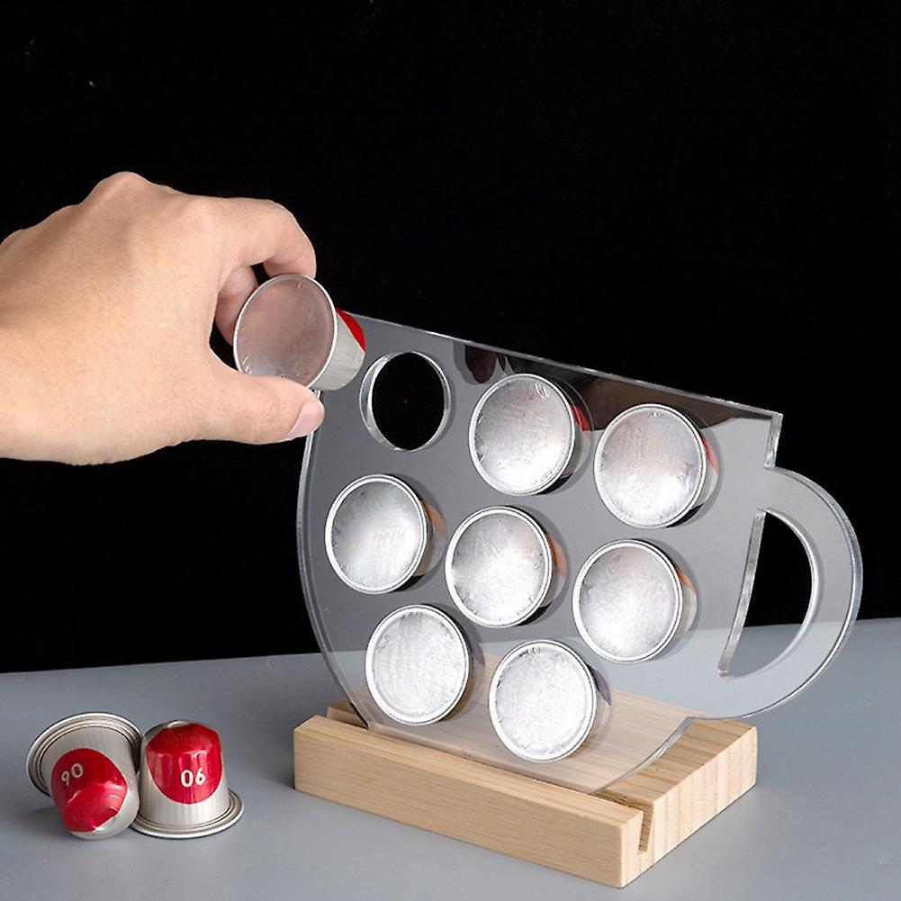 Coffee Capsule Holder Acrylic Capsule Holder Capsule Storage Rack