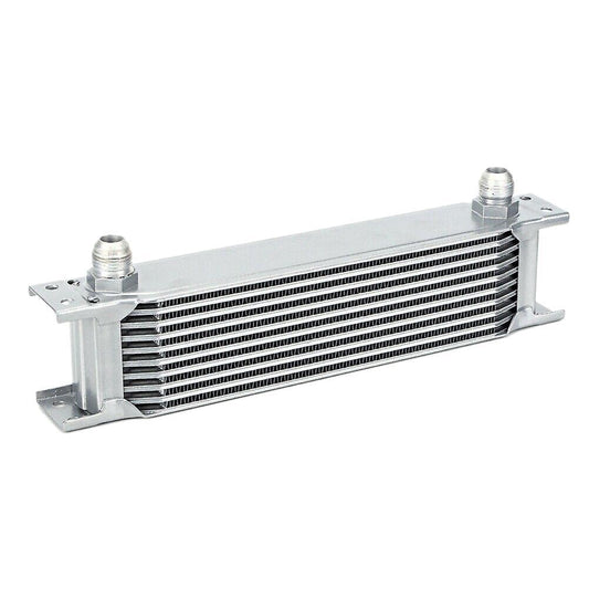Aluminum Radiator 10 Rows British Type Car Engine Oil Cooler Cooling