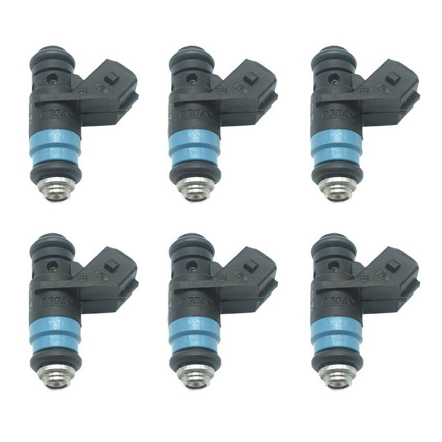 6pcs Fuel Injector H132254 for Renault Clio Megane Skoda Seat 1.4l