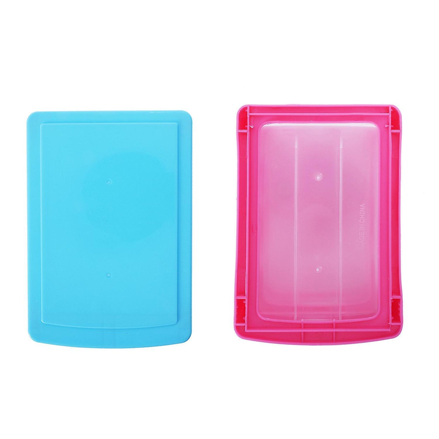 Mini Translucent Drawer Type Plastic Storage Box(blue 3 Layers)