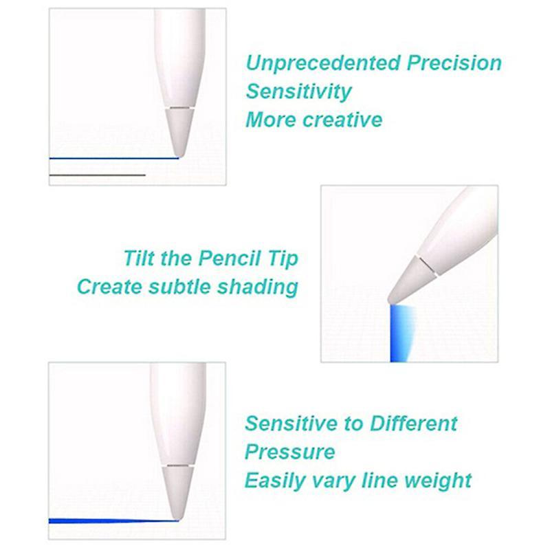 3pcs Pencil Tip Replacement for Apple Pencil 1st 2nd Generation