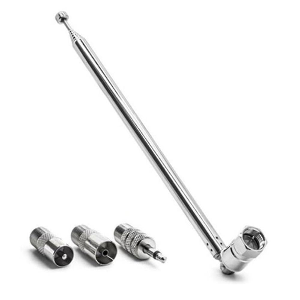 Rod Antenna 3.5mm Adapter Fm Radio Antenna F Type Male Plug Connector