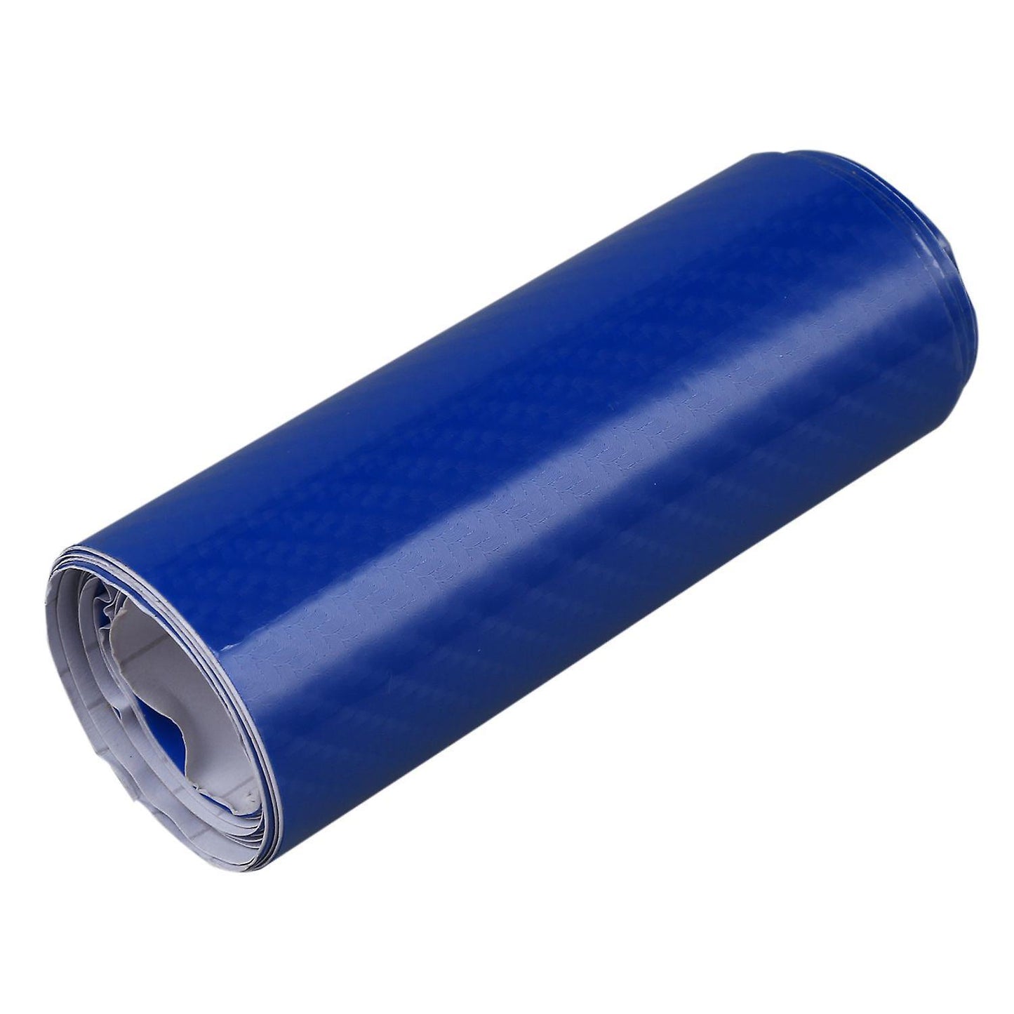 10cm X 152cm Super 5d Carbon Fiber Car Vinyl Film Deep Blue