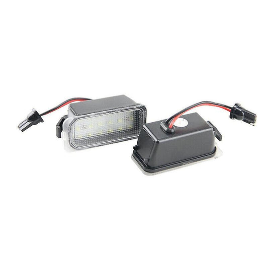 2x Led License Plate Light for Ford Focus Mk Ii Fiesta Mk 2008-2019