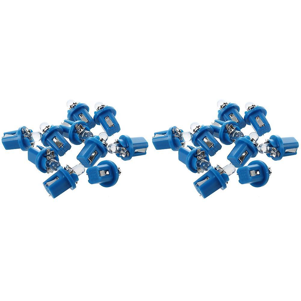 20 X T5 Blue Led Car Gauge Dash Dashboard Light Bulb Lamp