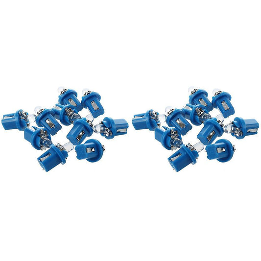 20 X T5 Blue Led Car Gauge Dash Dashboard Light Bulb Lamp