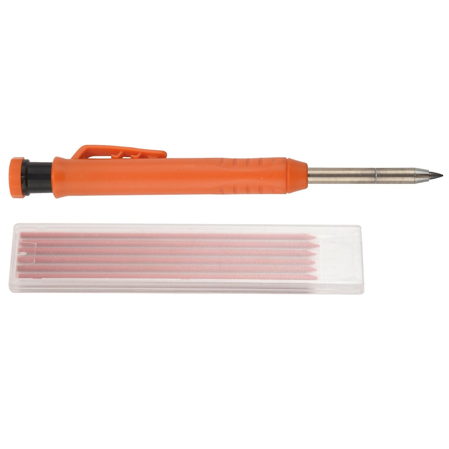 Carpenter Pencil Set with 7 Refill Leads, Built-in Sharpener,pencil D