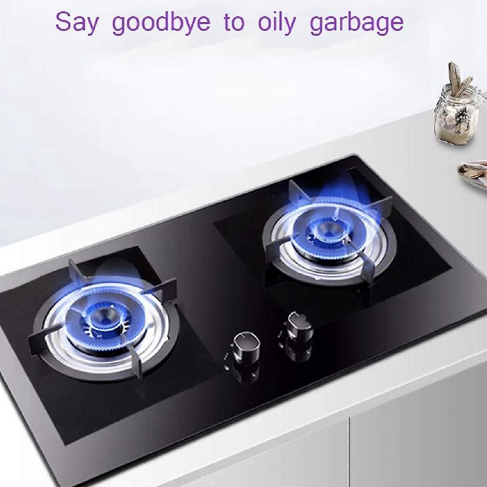 4 Reusable Stove Cover, Non-stick Burner Lining Pad for Gas Stove