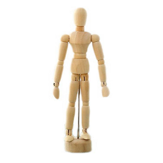 Adjustable Wooden Doll Ornaments Creative Ornaments Home -small