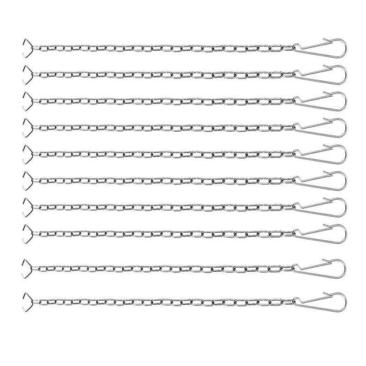 10 Pieces Stainless Steel Toilet Lift Chain Fits Most Toilet Flappers