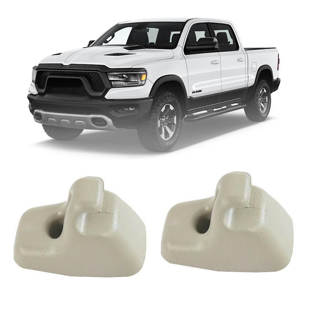 2pc Car Front Sun Visor Retainer Clip for 2009-19 Dodge Ram 1500 2500