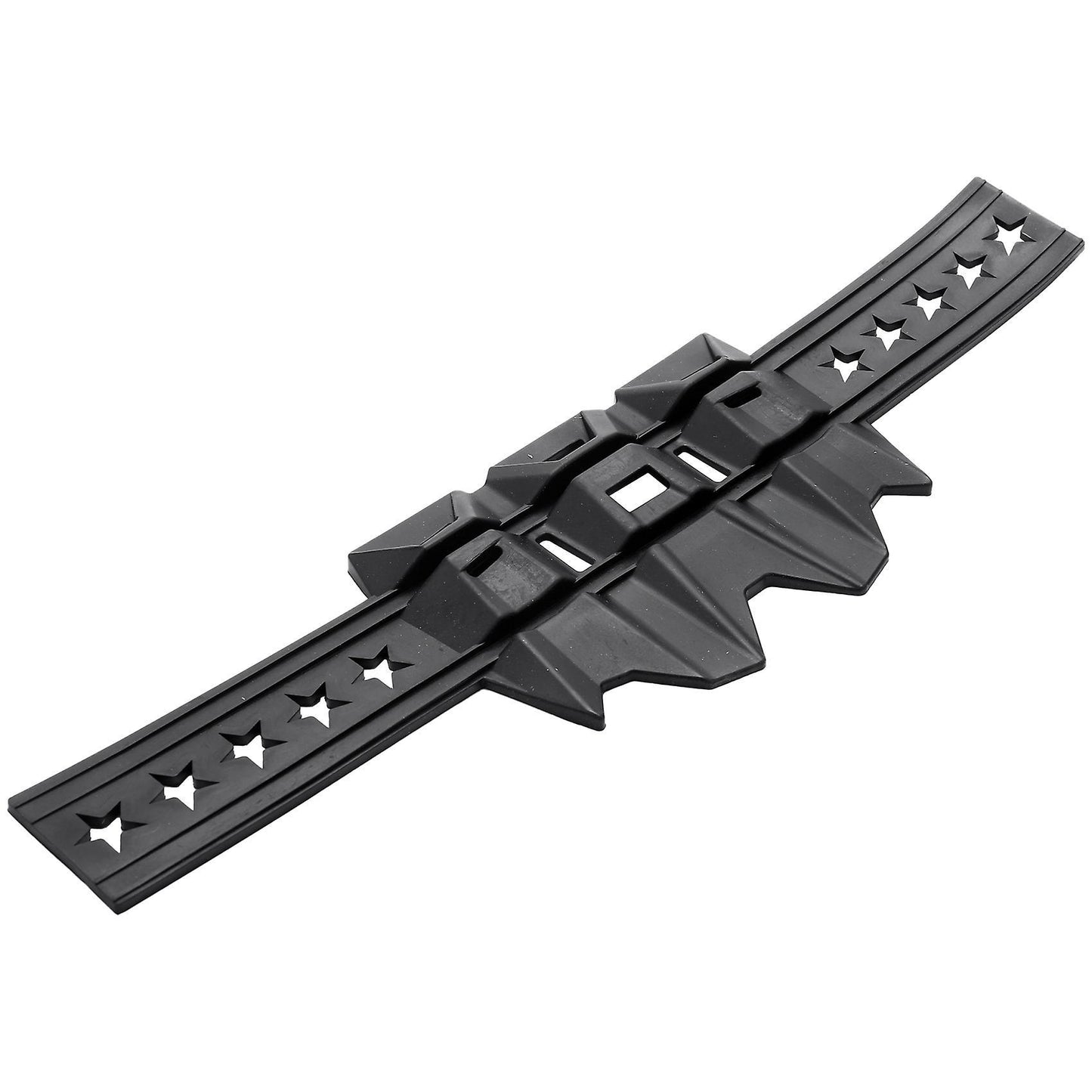 Universal Motorcycle Exhaust Muffler Drop Protection Guard Black
