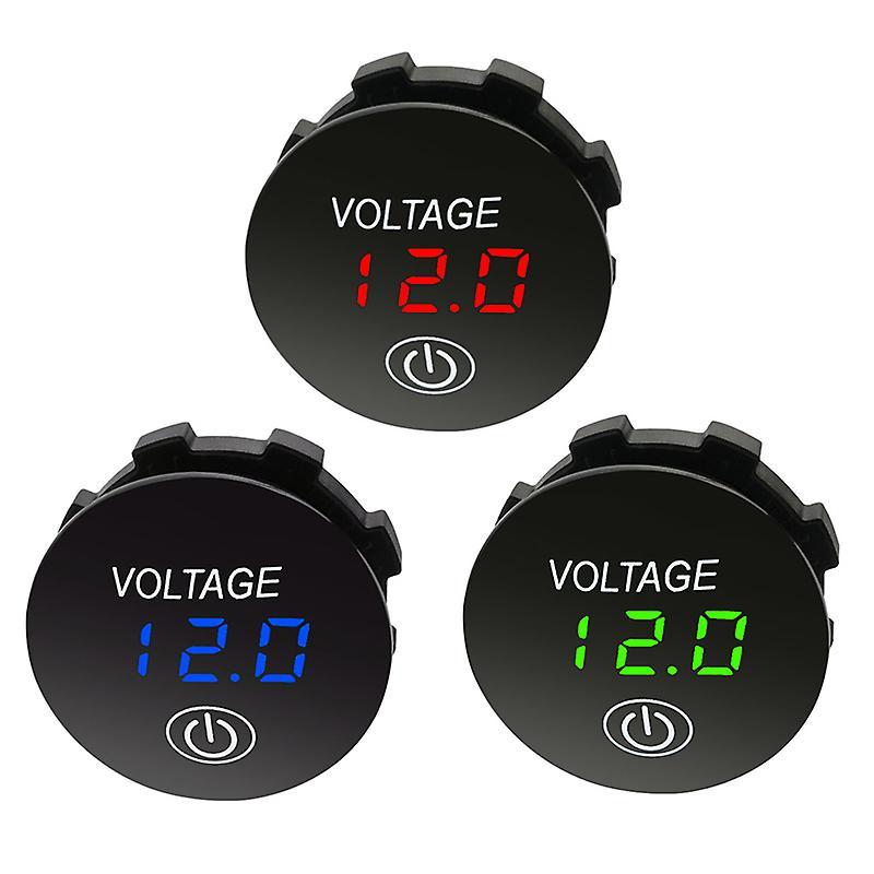 Battery Capacity Display Voltmeter Led Digital Voltage Meter Green