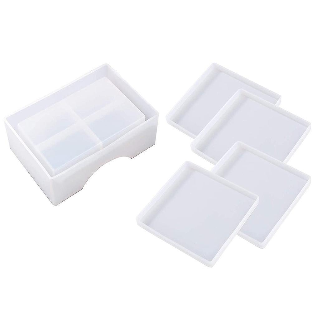 Silicone Coaster Molds for Resin Casting, Cups Mats, Home Decoration