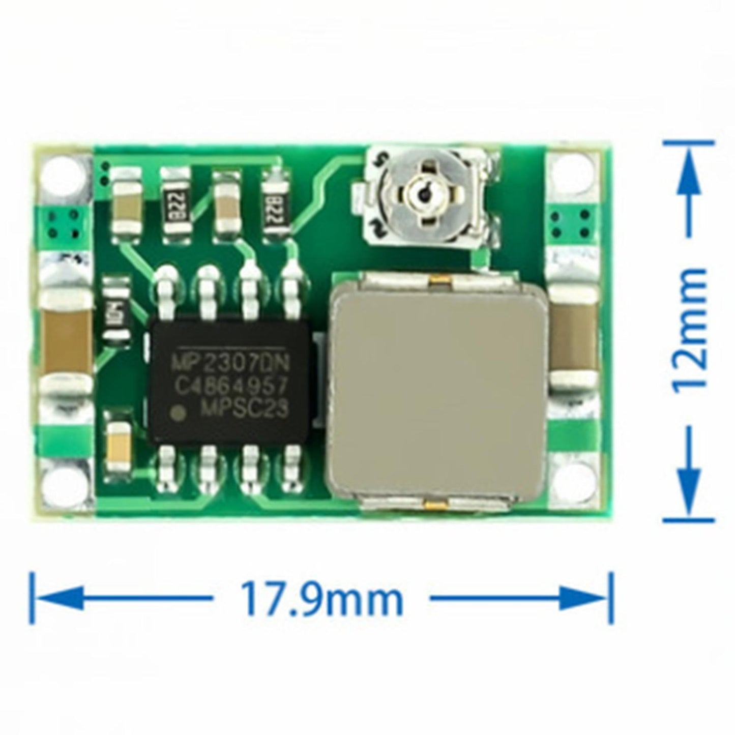 10 Pcs Mini360 3a Dc Voltage Step-down Power Converter Step-down