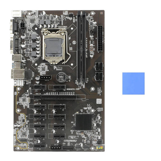 B250 Btc Mining Motherboard with Thermal Pad for Btc Miner
