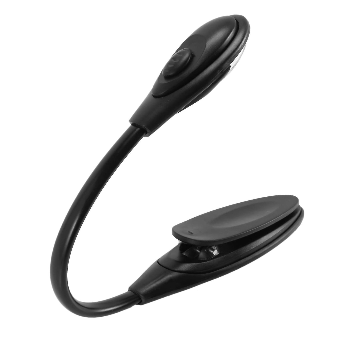 2x Portable Black Book Light Led Ebook Reading Lamp Bait Lights