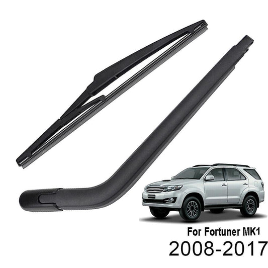 Rear Windshield Wiper Arm Blade Set for Toyota Fortuner 2008-2017