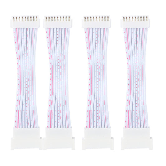 4pcs 18pin Signal Cable 2x9 Pins Data Cable Phb Male to Female