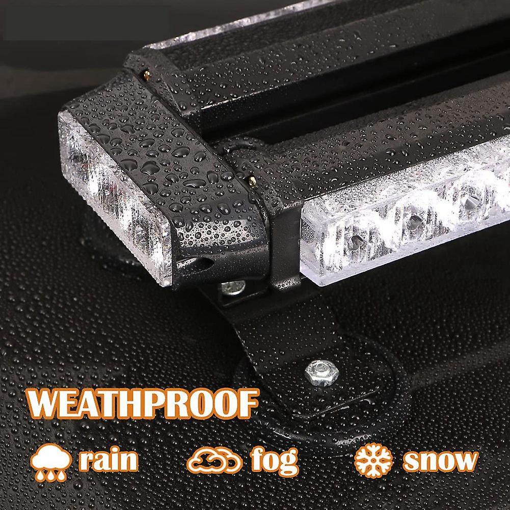 Amber 30 Led High Intensity Emergency Warning Lighting Bar