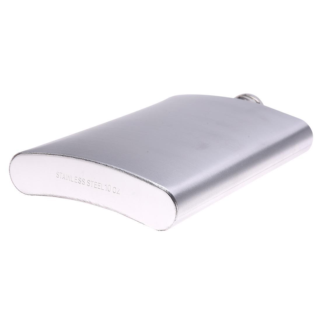 Whiskey Pocket 10oz Hip Flask Liquor Alcohol with Stainless Steel Screw Cap