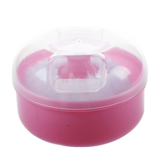 Mini Portable Baby Soft Face Body Cosmetic Powder Puff Sponge Box