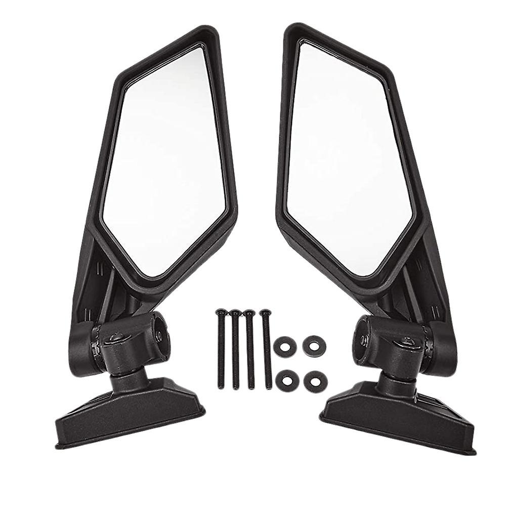 Utv Side Mirrors Adjustable for Can Am Maverick X3 Suzuki King Quad