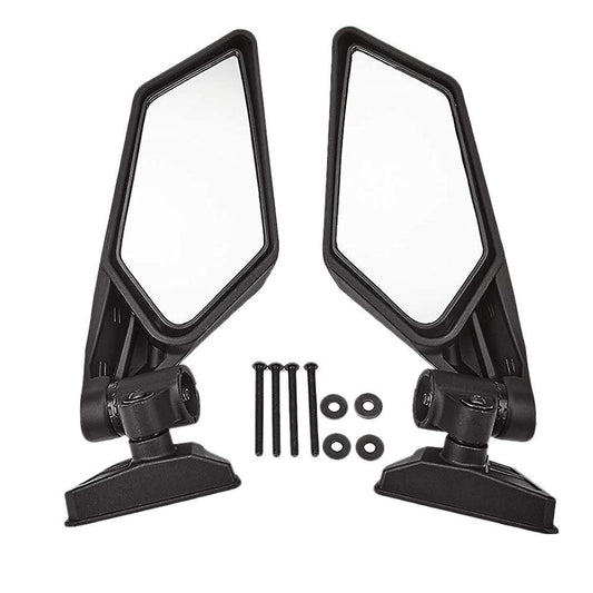 Utv Side Mirrors Adjustable for Can Am Maverick X3 Suzuki King Quad