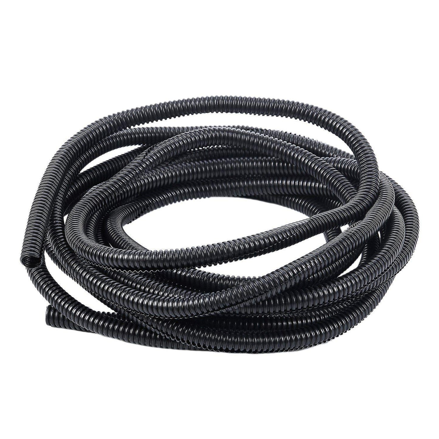 20 Ft  Split Wire Loom Conduit Polyethylene Tubing Black 10mminnerdiameter