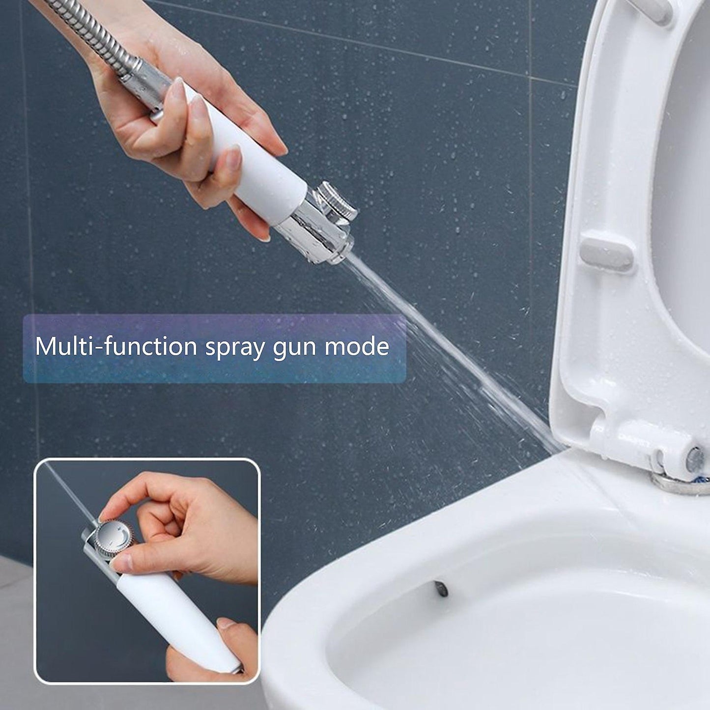Pressure Shower Head with Switch On/off Button Bathroom(fruit Green)
