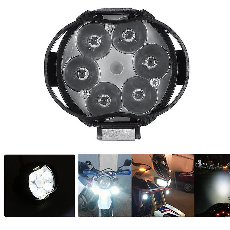 2pcs 6led Headlight for Motorcycle Brightness Electric Car Light 12v