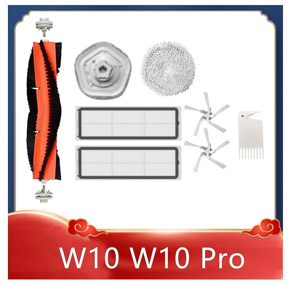 8pcs for Xiaomi Dreame W10/w10 Pro Main Side Brush Mop Cloth Filter