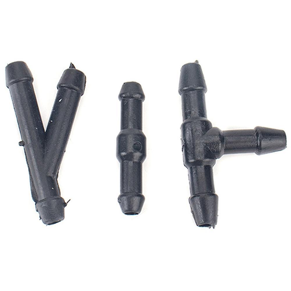 Adjustable Windshield Washer Nozzle Set 2 Meters Fluid Hose for Honda