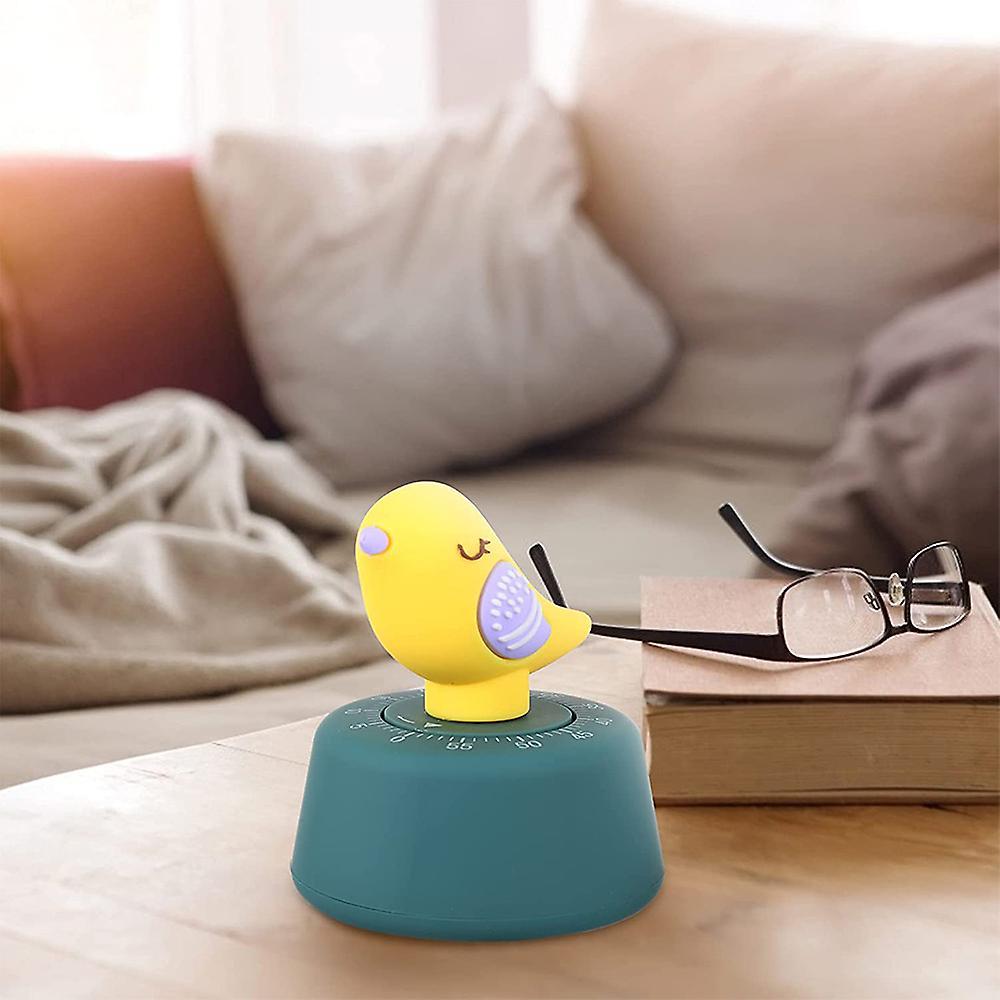 Kitchen Timer Mechanical Egg Timers Figure Countdown Timer (yellow)