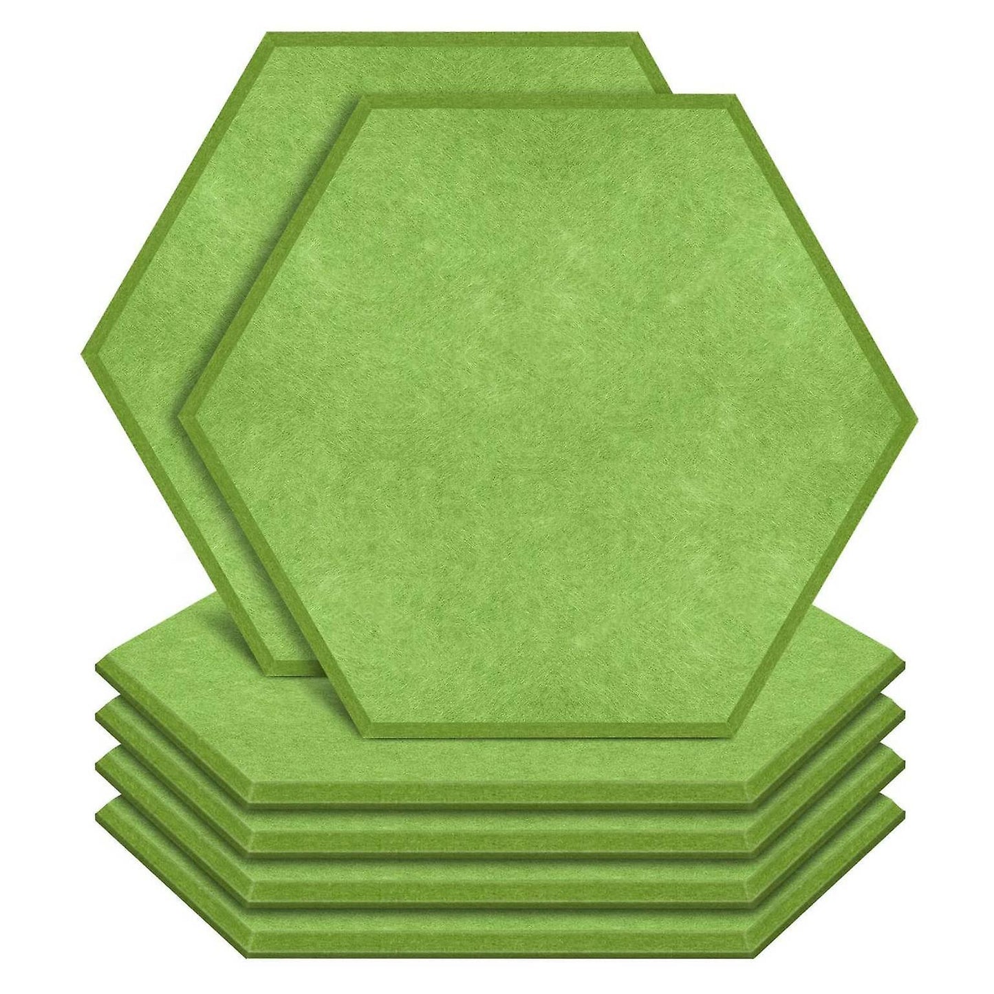 6 Pack Hexagon Acoustic Panels Padding Soundproofing Absorption Panel